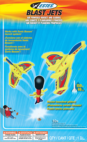 Blast Jets™ Air Rockets w/Glider 3